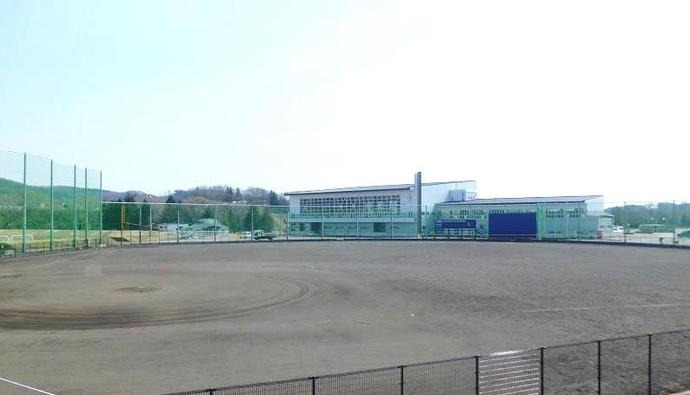 渋民運動公園野球場グラウンドの写真