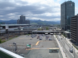 盛岡駅西口地区駐車場の写真