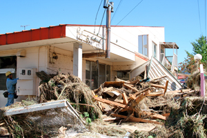 玉山区下田字生出袋地区の写真（9月17日撮影）