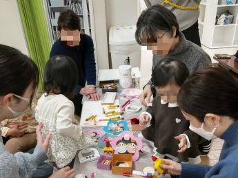 サロンの様子