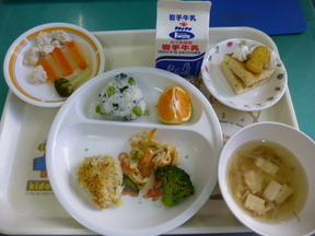 10月誕生会メニュー