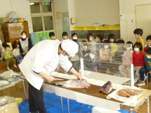 タラを捌いた1月27日