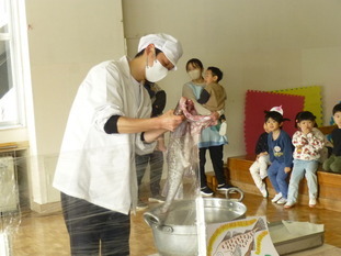 タラを捌いた1月27日