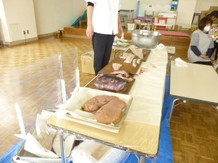 タラを捌いた1月27日