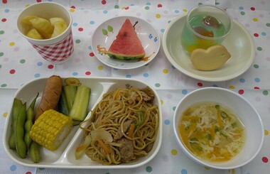 7月のお楽しみ給食