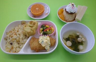 5月のお楽しみ給食