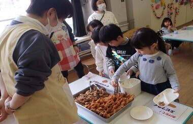 1年生おめでとう会