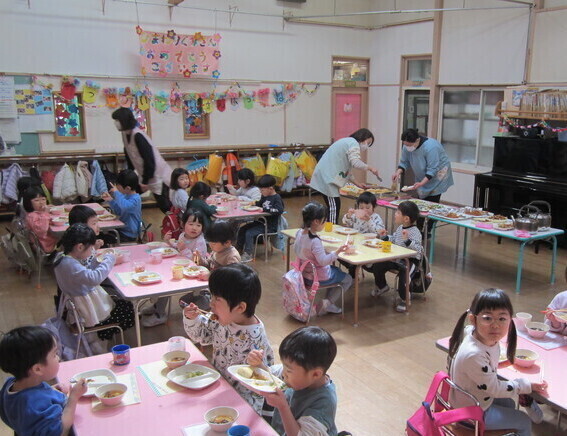 一年生おめでとう会の写真