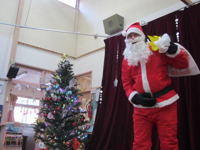 クリスマス会の写真