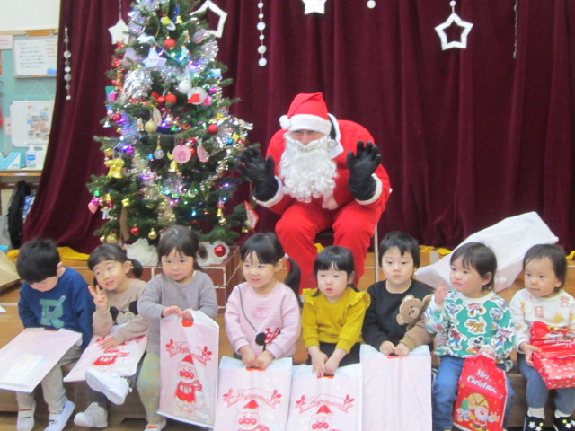 クリスマス会の写真