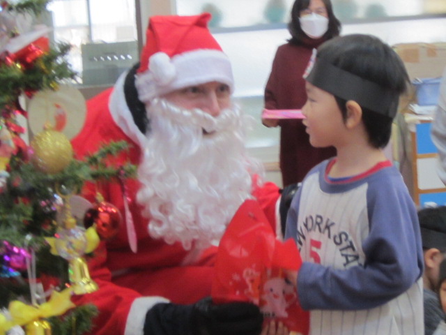 クリスマス会の写真