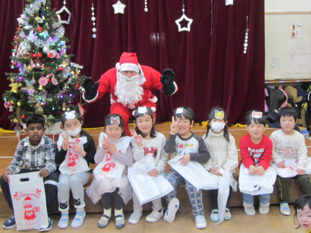 クリスマス会の写真
