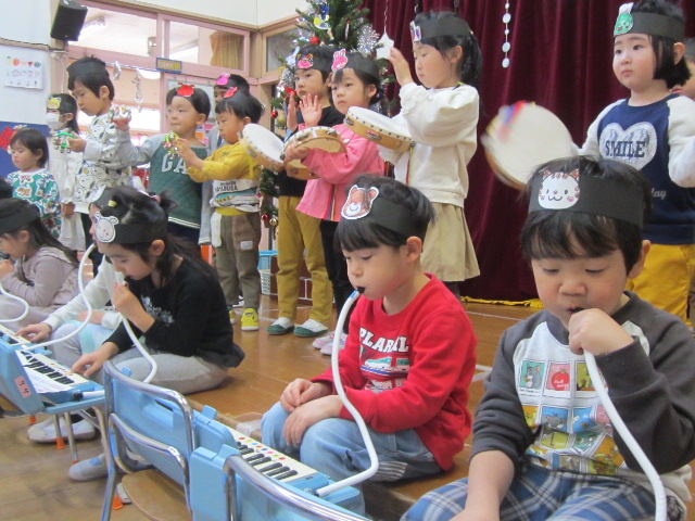 クリスマス会の写真