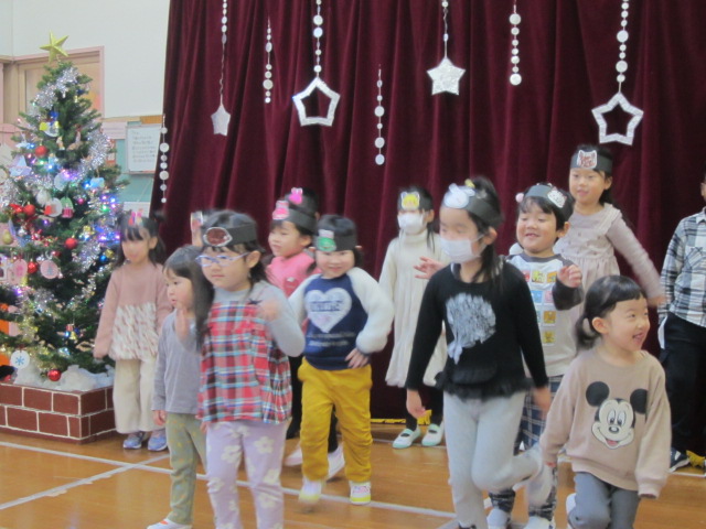 クリスマス会の写真