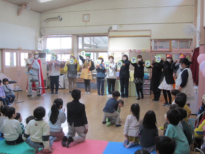 おめでとう会の写真
