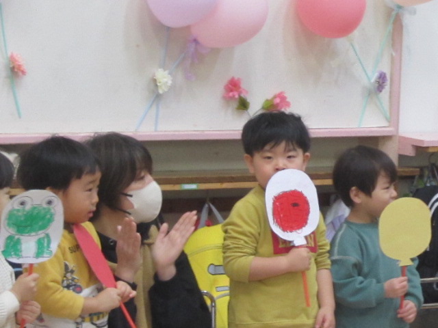 おめでとう会の写真