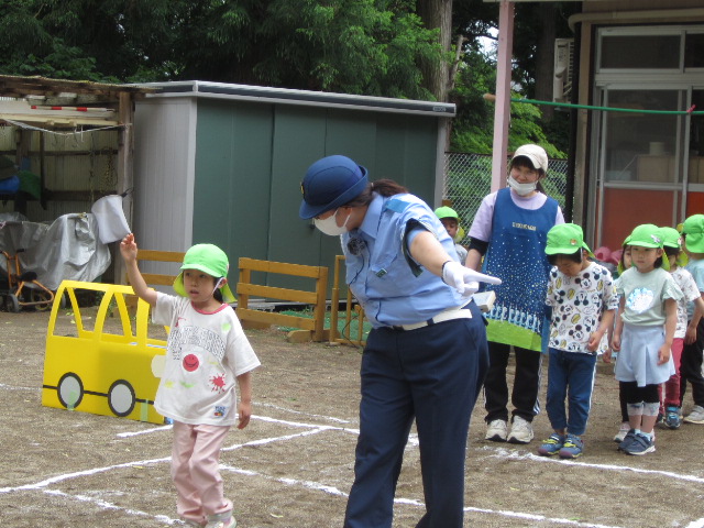 交通安全教室の写真