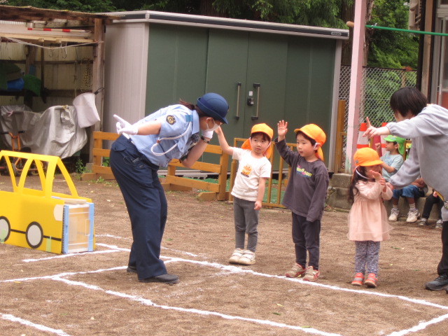 交通安全教室の写真
