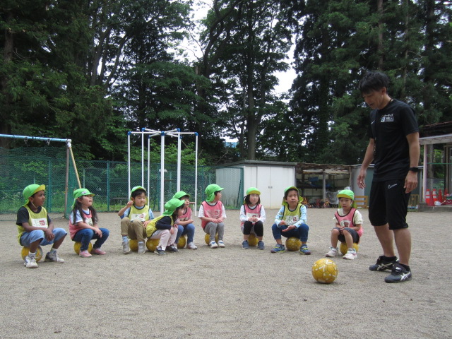 サッカー教室の写真