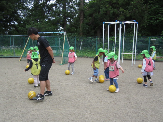 サッカー教室の写真