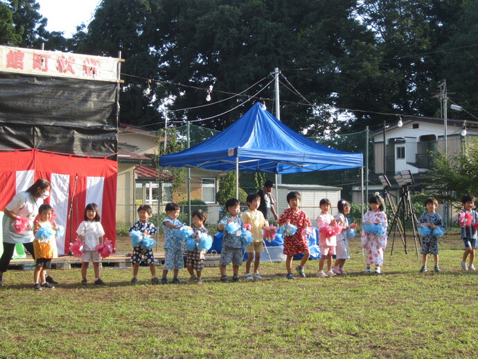 安倍館八幡宮のお祭りの写真