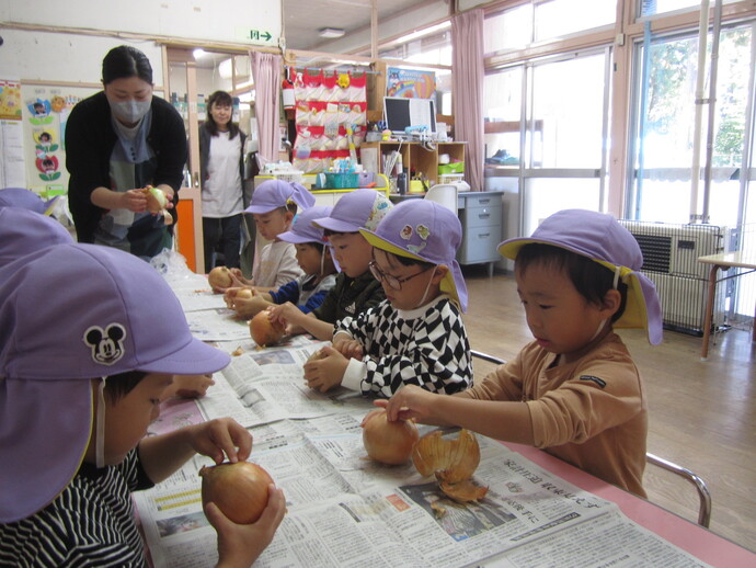 カレー作りの写真