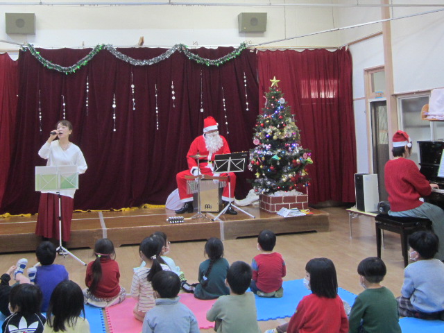 クリスマス会の写真