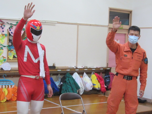 消防署の方の写真