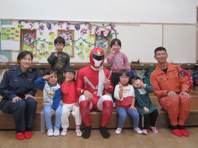 消防署の方の写真