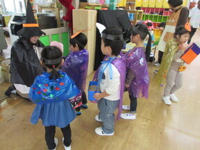 ハロウィンの様子