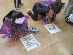 ハロウィンの様子