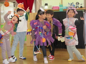 ハロウィンの様子