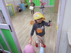 ハロウィンの様子