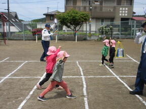 交通安全教室の様子