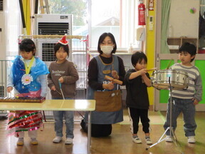 クリスマス会の様子