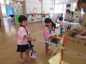 わんぱく祭りの様子