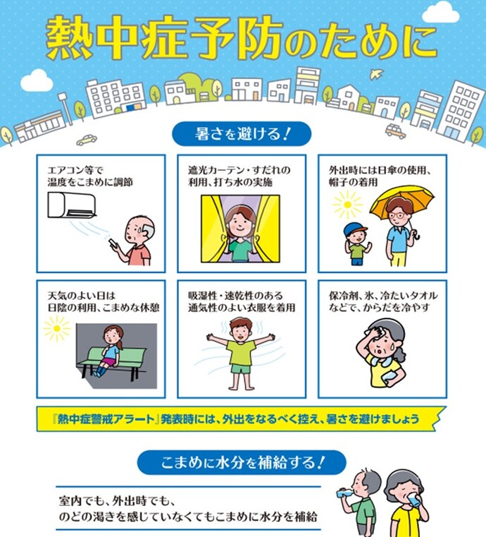 熱中症予防のために