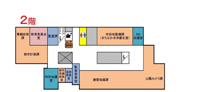 都南分庁舎2階