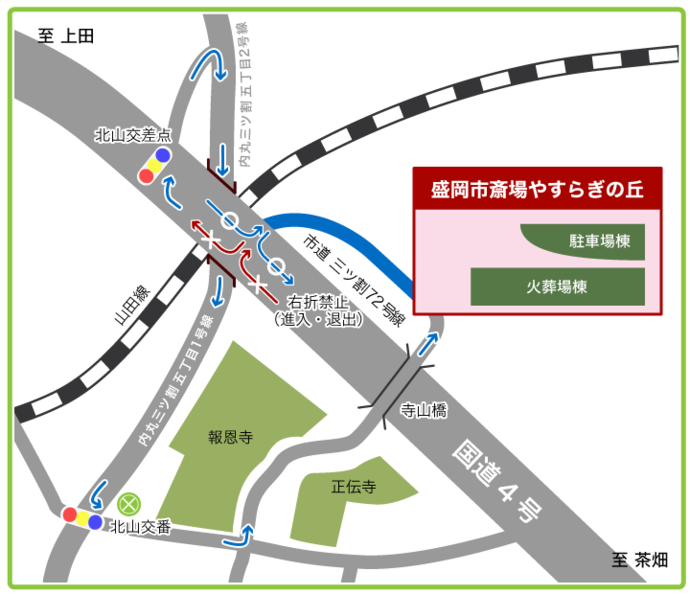 交通案内図