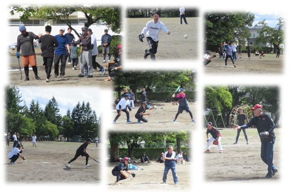 令和7年度盛岡市青年団体スポーツ交流大会（第44回会長杯ソフトボール競技）の様子