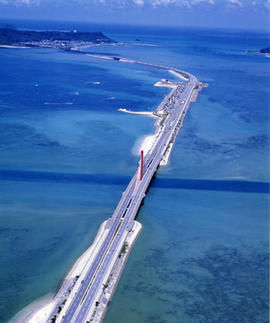 海中道路の写真