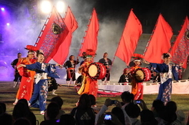 うるま祭りにおける盛岡さんさ踊り