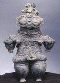 遮光器土偶の写真