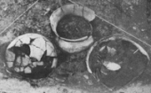 弥生土坑墓の写真
