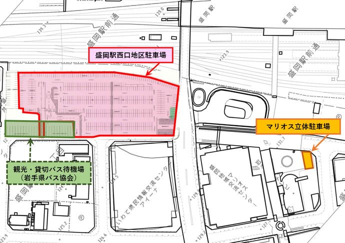 駐車場位置図