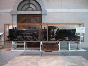 蒸気機関車の写真