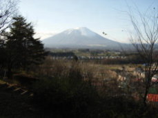 渋民緑地(愛宕山)から岩手山の眺望