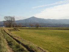 柴沢から姫神山の眺望写真