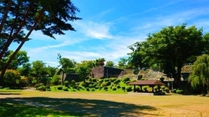 夏の盛岡城