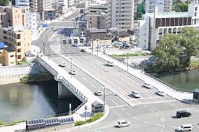 盛岡駅南大橋線(不来方橋)写真